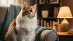 Por que os gatos ficam olhando para o nada: como funciona a visão de um gato