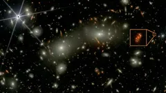 O James Webb capturou uma galáxia espiral excessivamente madura do início do universo.