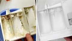 Como limpar o dispensador de detergente da sua máquina de lavar roupa para evitar odores e acumulação de resíduos