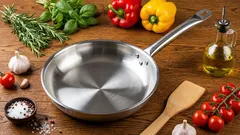 Aço inoxidável vs. antiaderente: qual é o segredo da crosta de restaurante?