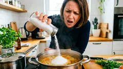 Sopa demasiado salgada não é uma catástrofe: a forma mais fiável de resolver a situação